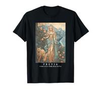 Freya Goddess Freyja Viking Mythologie Nordique nœud Celtique T-Shirt