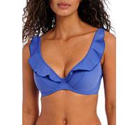 Freya Haut de bikini standard Jewel Cove à armatures pour femme, Azur uni, 90D (Taille Fabricant:34D)