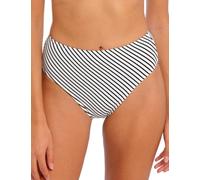 Freya Jewel Cove High Waist Bikini Brief Bas, Noir à Rayures, Taille M Femme