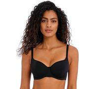 Freya Jewel Cove Sweetheart Underwire Bikini Top Haut, Noir uni, 95E Femme