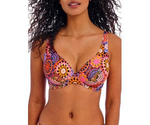 Freya Santiago Nights High Apex Underwire Bikini Top Haut, Multicolore, 95G Femme