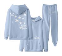 Freya Skye Gold's Gone Merch Sweat à capuche et pantalon de jogging Ensemble deux pièces pour homme et femme, 3D., M