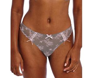 Freya Slip brésilien Offbeat Decadence pour femme, Gris/rose., X-Large