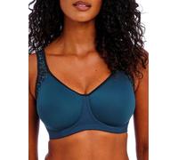 Freya Sonic Underwire Molded Spacer Sports Bra Soutien-Gorge, Léopard de minu, 34DD Femme