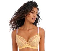 Freya Soutien-Gorge Plongeant à Armatures décalées pour Femme, Lemon Fizz, 90 E (Taille Fabricant:34DD)