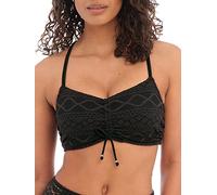 Freya Sundance - Underwire Bralette Bikini Top Black UK 36DD (US 36DD)