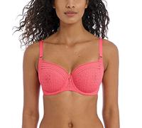 Freya Viva Lace Underwire Side Support Bra Soutien-Gorge à Couverture Totale, Corail embrassé par Le Soleil, 95G Femme