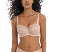 Freya Women's Offbeat Underwire Side Support Bra Soutien-Gorge Plongeant, Beige Naturel, 80D Femmes