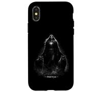 Freyja, déesse Nordique avec Brume pour Chats Coque pour iPhone X/XS