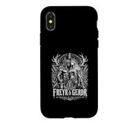 Freyr et Geror Désir de la mythologie Nordique du Nord Coque pour iPhone X/XS