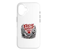 Freys Harvest Hall Norse Viking Sanglier Feast Coque pour iPhone 16