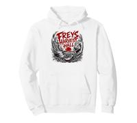 Freys Harvest Hall Norse Viking Sanglier Feast Sweat à Capuche