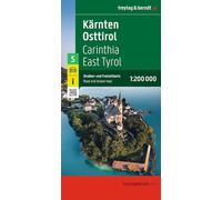 freytag & berndt Straßenkarte Kärnten - Osttirol 1:200.000: Straßen- und Freizeitkarte