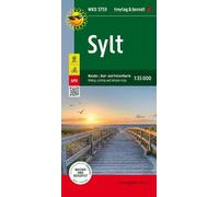 Sylt, Wander-, Rad- und Freizeitkarte 1:35.000, freytag & berndt, WKD 3759