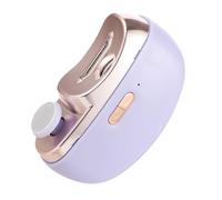 Frfik Automatic Nail Clipper - LED Light Clipper| ABS Protective, USB Rechargeable 2-in-1 Fingernail Cutter and File with Built-in Waste Storage for Seniors Caregivers and Precise Adult Care