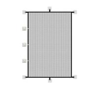 Frfik Barrière de sécurité pliable pour animaux domestiques - Barrière de sécurité pliable et sans danger pour les - Pour chambre, salon, cuisine, couloir, appartement et terrasse - Barrière