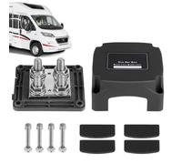 Frfik Bloc de bornes, rail d'alimentation 48 V, pôle négatif, étanche, accessoire automobile pour électriciens, électriciens
