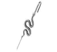 Frfik Boucles d'oreilles chenille pour femme, boucles d'oreilles serpent pour femme,Boucles élégantes pour femmes sur chenilles | à tige pour