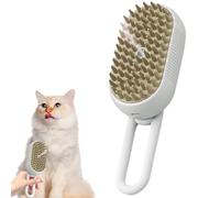 Frfik Brosse à vapeur pour chats | Peigne de toilettage autonettoyant pour - Brosse pour chiots pour éliminer les nœuds | Pour les propriétaires d'animaux Toiletteurs Entretien de la santé Hygiène