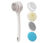 Frfik Brosse de Douche Électrique | Brosse de Corps Électrique - Nettoyant Automatique Rotatif Étanche pour Douche Soin Spa Corps Complet Peau Hommes Femmes