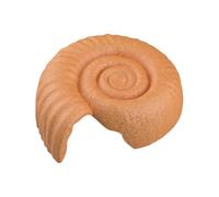 Frfik Cachette de serpent en forme d'ammonite pour petits animaux, abri décoratif pour dormir, maison, terrarium, jardin, jouer, se cacher