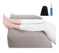 Frfik Coussin d'élévation des genoux | Repos gonflable ergonomique antidérapant | Oreiller d'élévation des jambes | pour soulager les gonflements | Pour la récupération, le soulagement des gonflements