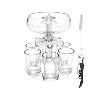 Frfik Distributeur de shots pour alcool, 6 verseurs de shots