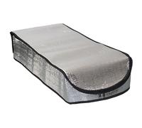 Frfik Housse Isolante pour Trappe de Grenier - Couverture Ignifuge d'Hiver pour Échelle de Combles - 64x137x28cm Isolation Thermique Pour Accès Sous Toit Vide Entrée Escalier