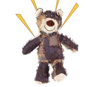 Frfik Jouet Ours pour Chien Incassable - Ours Stimulant Interactif Résistant | Jouet en Peluche Indestructible pour Chien,pour Chiots Mâcheurs Assidus Races Moyennes Dentition Enrichissement