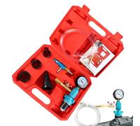 Frfik Kit de remplissage de liquide de refroidissement sous vide,Kit de recharge de liquide de refroidissement sous vide | Remplisseur d'antigel pneumatique automobile - Outil de réparation Automobile