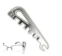 Frfik Outil de réglage de monture de lunettes, portable pour réparation de branches de lunettes - pour hommes, femmes, adultes, jeunes, appartement, bureau, école, dortoir, voyage