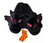 Frfik Pantoufles de chauve-souris | Pantoufle de chauve-souris d'intérieur