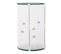 Frfik Papillons habitat | Cage respirante avec fermeture éclair pour terrarium et extérieur | Maison pour l'élevage de chenilles et de papillons, pour le jardin, la cour, la terrasse
