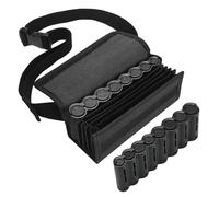Frfik Sac de transport pour pièces de monnaie, 8 emplacements, distributeur de pièces de monnaie, sac à main robuste et polyvalent avec plusieurs compartiments pour serveuses, serveurs, collègues de