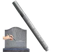 Frfik Stylos De Retouche Pour Pierre Tombale - Forte Imperméable Séchage Rapide - Stylo Peinture Pierre Tombale,Sur matériaux tels que céramique, granit, calcaire et marbre