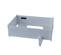 Frfik Support de sac poubelle pliable | Avec fermeture , fermeture magnétique, porte-sacs poubelle de cuisine, pour armoires, portes, placards, restaurants, dortoirs