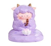 Frfik Support de téléphone en résine Mignon - Support Mobile pour Mini | Ornement de Bureau avec des Motifs de Motivation « Retire Soon », « Everything Goes Smoothing » | Cadeau décoratif de