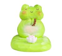 Frfik Support de téléphone en résine Mignon - Support Mobile pour Mini | Ornement de Bureau avec des Motifs de Motivation « Retire Soon », « Everything Goes Smoothing » | Cadeau décoratif de