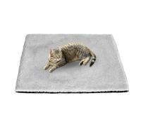 Frfik Tapis Chauffant pour Chat Auto-Chauffant - 22,44 Pouces Isolé Thermique Non Électrique, Tapis Chauffant pour Animaux, Lit Chaud pour Chat, Couverture Antidérapante & Intérieur Extérieur Salon C