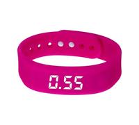 Frfik Vibrations-Handgelenk-Wecker - Wecker Am Armband Für Tiefschläfer & Gehörlose | Wasserdichte Silikon-Uhr, USB-Aufladbar, Diskrete Vibration Für Schule, Studium & Medikamente, 14-23cm