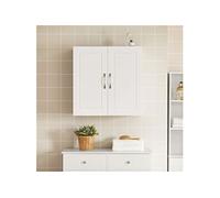 FRG231-W Salle de Bain Suspendue Placard Commode Murale - 2 Portes