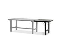 Fri Form Rallonge de table avec pieds 64 Black. H: 66 cm