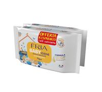 Fria - Lingettes humides, lot de 2 (2 x 72 lingettes)