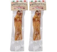 friandise Chien - Snack Nature Jarret de Porc avec Viande - 280g - friandise Robuste pour Chien - sans Gluten - sans Sucre ajouté - Origine Europe (Lot de 2)