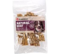 friandise Chien - Snack Nature Peau de chèvre Large - 100g - friandise pour Chien - sans Gluten - sans Sucre ajouté - Origine Europe