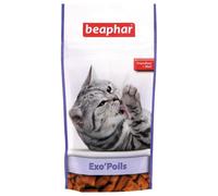 Friandise pour chat - BEAPHAR - Exo'poils - Pâte au malt - Évacuation des boules de poils - 35 g