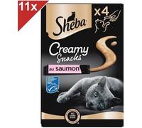 Creamy Snacks Au Saumon 4 x 12g X11
