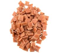 Friandise morceaux de poulet Hapki BBQ pour chien 85 g sans gluten .