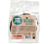 Friandise pour oiseaux - VERSELE LAGA - Menu nature - Half coconut with peanuts - Demi noix de coco aux arachides - 200 g