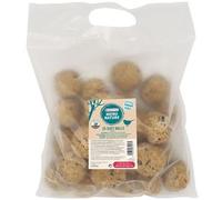 Friandise pour oiseaux - VERSELE LAGA - Menu nature - Suet balls no net - 25 boules mésanges sans filet - 90 gr pièce